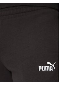 Puma Spodnie dresowe Ess No. 1 Logo 682608 Czarny Regular Fit. Kolor: czarny. Materiał: bawełna, syntetyk