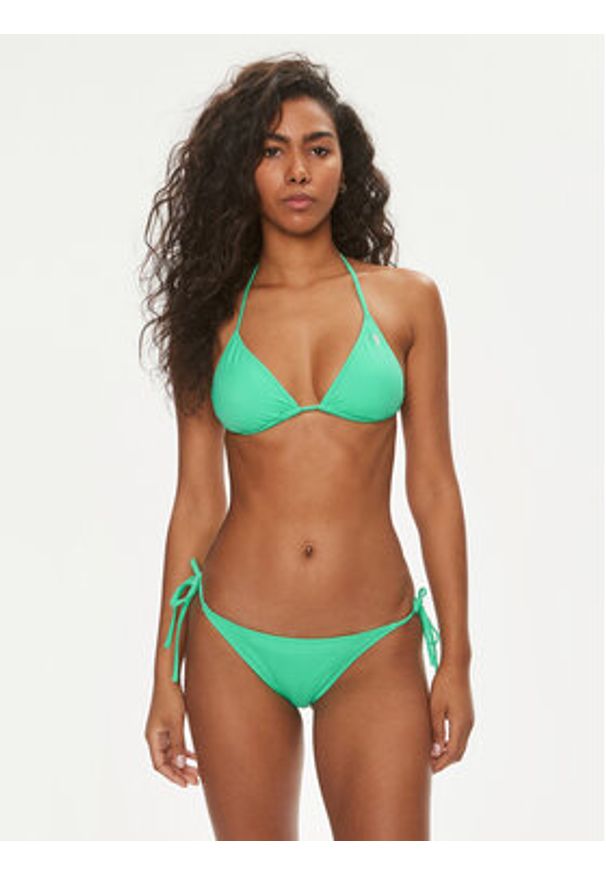 Guess Dół od bikini E4GO00 LY00K Niebieski. Kolor: niebieski. Materiał: syntetyk