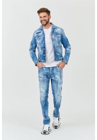 DSQUARED2 Błękitne męskie jeansy Cool Guy Jean, Rozmiar 46. Kolor: niebieski