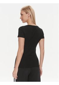 Guess T-Shirt W4RI55 J1314 Czarny Slim Fit. Kolor: czarny. Materiał: bawełna #3