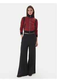 Adidas - adidas Bluza Houndstooth JY3461 Czerwony Regular Fit. Kolor: czerwony. Materiał: bawełna #5