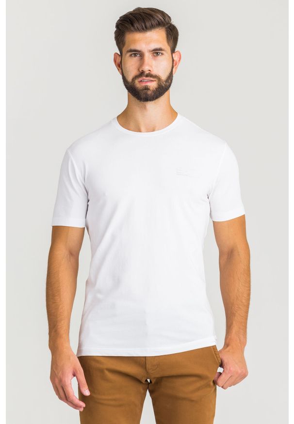 T-shirt EA7 Emporio Armani w kolorowe wzory