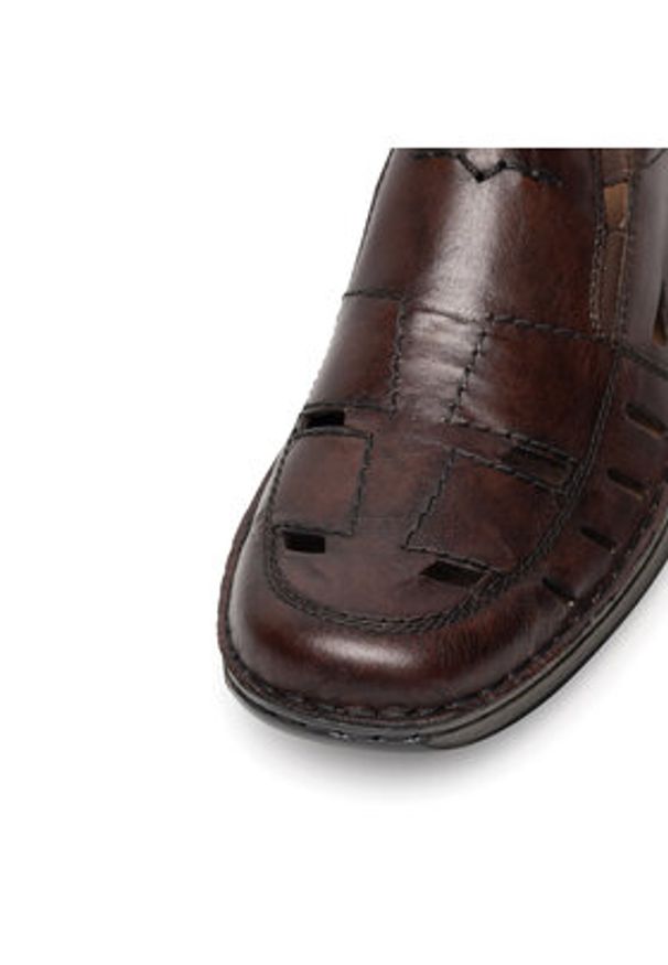 Rieker Półbuty 05254-25 Brązowy. Kolor: brązowy. Materiał: skóra