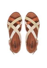 Pikolinos Sandały Algar W0X-0556C7 Pomarańczowy. Kolor: pomarańczowy. Materiał: skóra #3