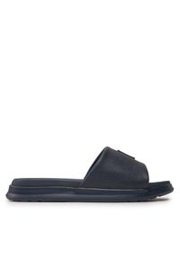 TOMMY HILFIGER - Tommy Hilfiger Klapki Dual Density Th Pool Slide FM0FM05016 Granatowy. Kolor: niebieski #1