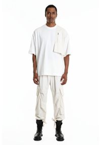 La Haine Inside Us T-Shirt | 3Z M1214 | Mężczyzna | Biały. Kolor: biały. Materiał: bawełna. Wzór: aplikacja #1