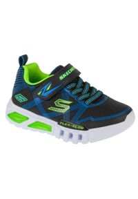 skechers - Buty S Lights Flex Glow Rozmiar 31 Czarny - 90542L-BBLM. Kolor: czarny. Materiał: guma
