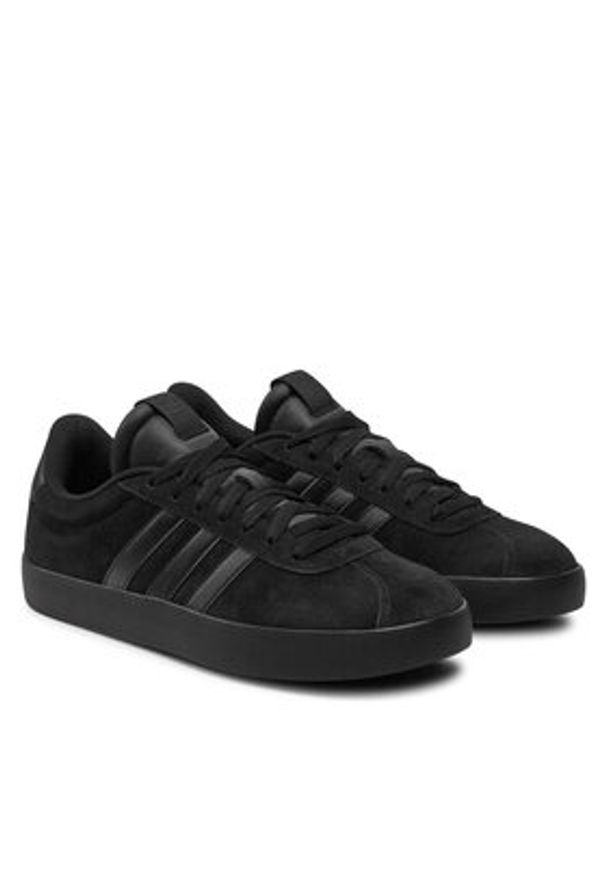 Adidas - adidas Sneakersy Vl Court 3.0 ID9184 Czarny. Kolor: czarny. Materiał: zamsz, skóra