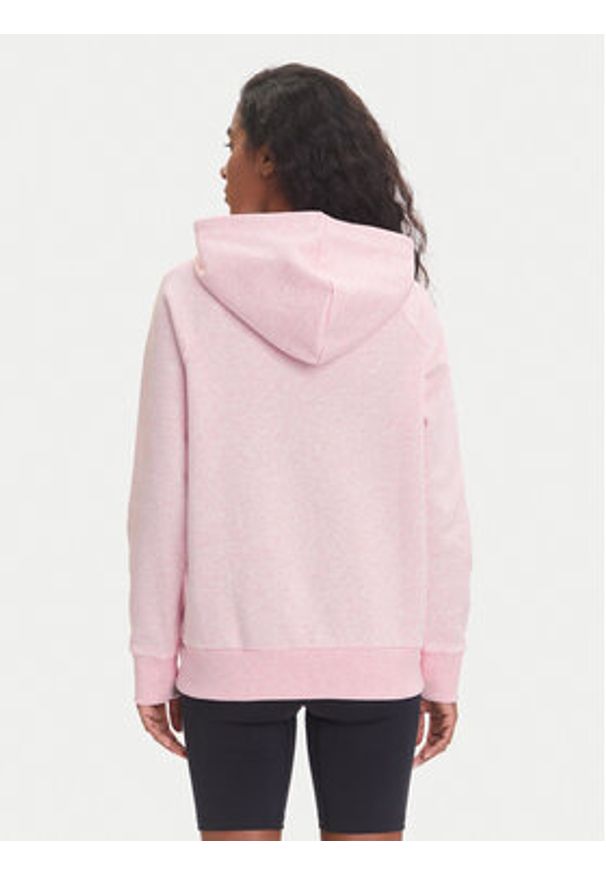 Under Armour Bluza Ua Rival 1379500 Różowy Loose Fit. Kolor: różowy. Materiał: bawełna