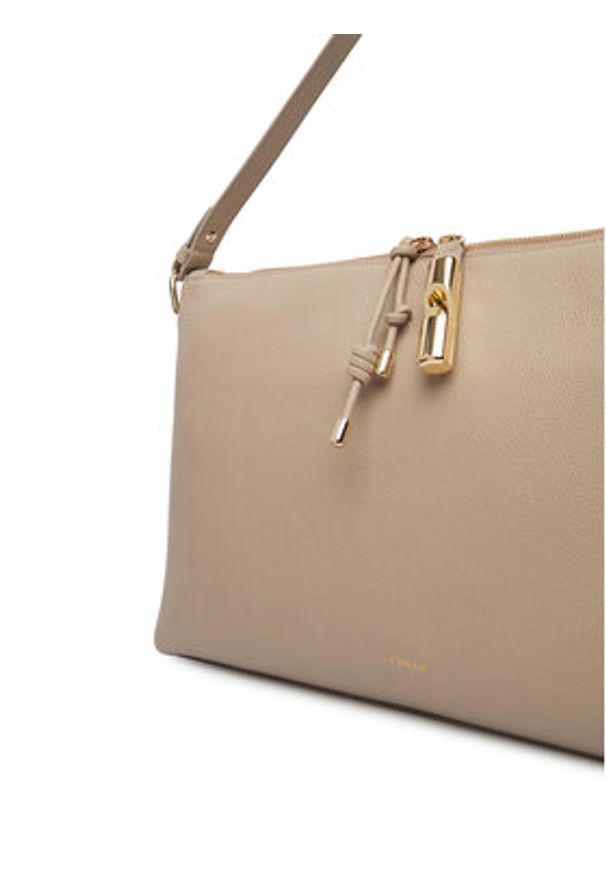 Furla Torebka Debby M WB02006 BX3353 CN 4488S Beżowy. Kolor: beżowy. Materiał: skórzane