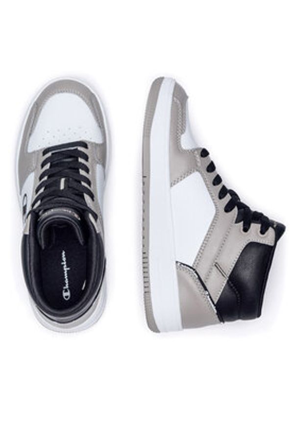 Champion Sneakersy RD18 2.0 MID S11471-ES002 Szary. Kolor: szary. Materiał: skóra