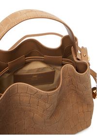 Elisabetta Franchi Torebka BS-21H-61E2-V720 Beżowy. Kolor: beżowy. Materiał: zamszowe, skórzane #5