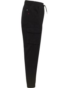 Męskie Spodnie Materiałowe Mustang Style Paris Jogger Cargo Black Beauty 1015896 4185. Materiał: materiał #2