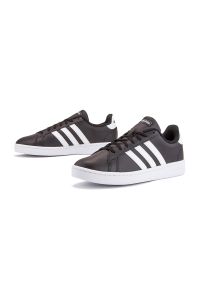 Adidas - ADIDAS GRAND COURT > F36393. Okazja: na co dzień. Zapięcie: sznurówki. Materiał: guma, syntetyk, skóra, nubuk. Szerokość cholewki: normalna. Wzór: gładki. Sezon: lato. Model: Adidas Cloudfoam. Sport: tenis #1