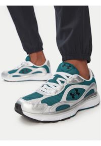 Under Armour Sneakersy UA Tech Runner 6011293 Zielony. Kolor: zielony. Materiał: skóra #1