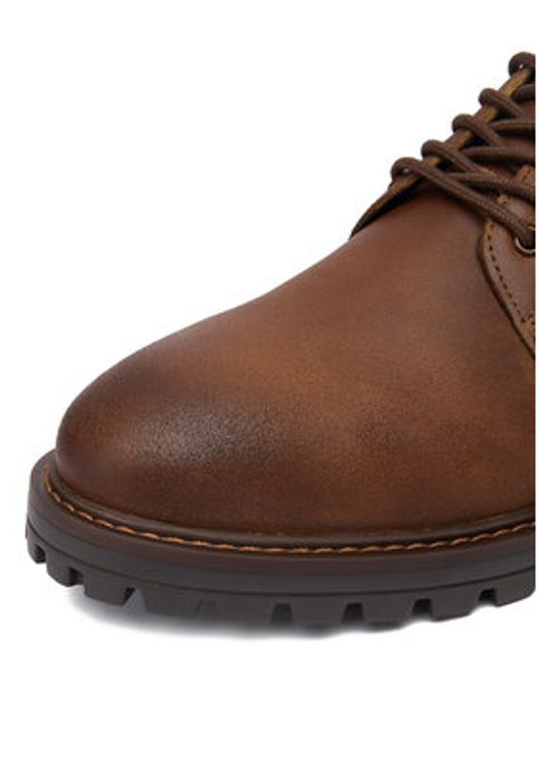 G-Star RAW - G-Star Raw Półbuty CEO-NOLAN-10 MI24 Brązowy. Kolor: brązowy. Materiał: skóra