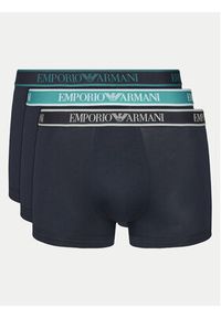 Emporio Armani Underwear Komplet 3 par bokserek EM000259 AF10779 MB139 Granatowy. Kolor: niebieski. Materiał: bawełna