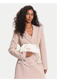 Love Moschino - LOVE MOSCHINO Torebka JC4286PP0MKK0100 Biały. Kolor: biały. Materiał: skórzane #4