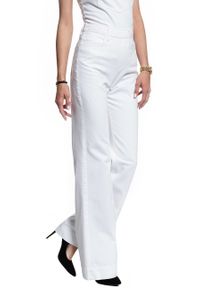 Wrangler - DAMSKI KOMBINEZON WRANGLER OVERALL FLARE WHITE W29PDM989 112128586
