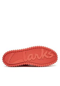 Clarks Półbuty Torhill Bee 26181187 Koralowy. Kolor: pomarańczowy. Materiał: skóra #3