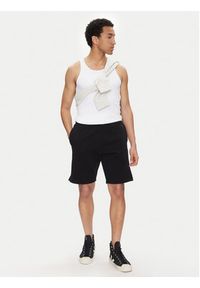 AMI PARIS Szorty sportowe HSO674.747 Czarny Baggy Fit. Kolor: czarny. Materiał: bawełna. Styl: sportowy #5