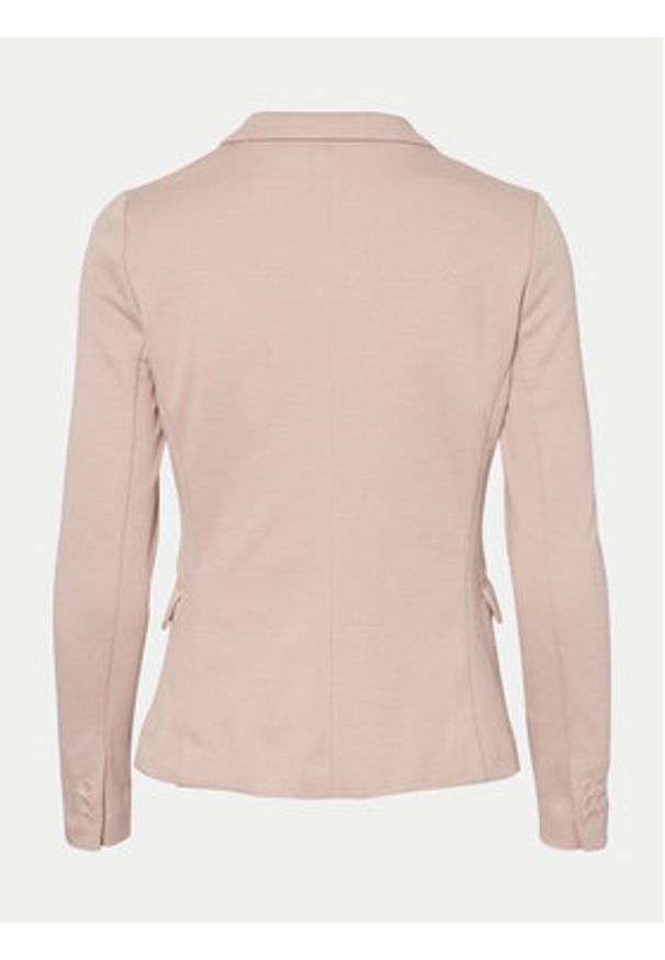 Vero Moda Marynarka Julia 10154123 Różowy Regular Fit. Kolor: różowy. Materiał: syntetyk, wiskoza