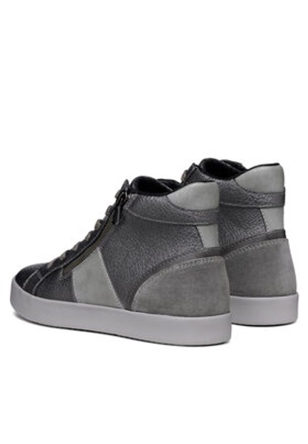 Geox Sneakersy D Blomiee D366HD 02N22 C9002 Szary. Kolor: szary. Materiał: skóra