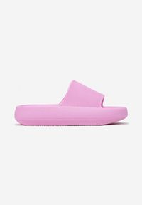 Born2be - Różowe Klapki z Pianki o Minimalistycznym Designie Kaseis. Okazja: na plażę, na co dzień. Kolor: różowy. Styl: sportowy, casual #5