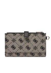 Guess Portfel Melinda Logo Slg SWJP99 02157 Czarny. Kolor: czarny. Materiał: materiał #3