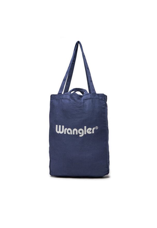 Wrangler Torebka Easy Tote 112358078 Granatowy. Kolor: niebieski