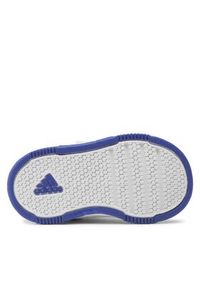 Adidas - adidas Sneakersy Tensaur Sport Training Hook and Loop Shoes H06301 Biały. Kolor: biały. Materiał: skóra #4