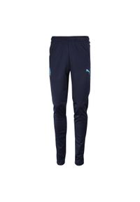 Puma - Spodnie do piłki nożnej replika Olympique de Marseille dla dzieci. Materiał: poliester. Technologia: Dri-Fit (Nike). Sport: piłka nożna #1