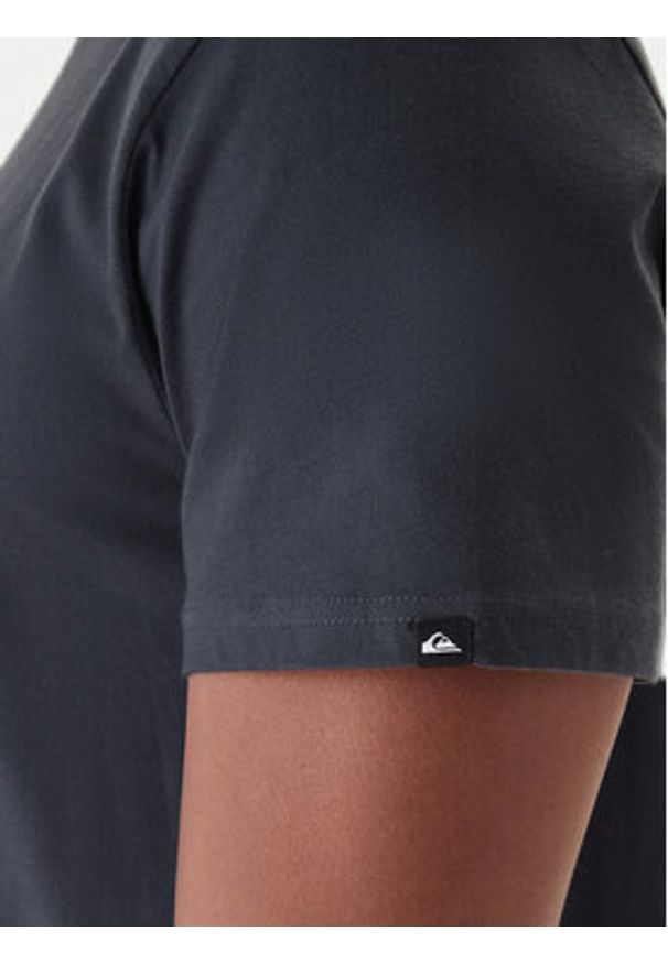 Quiksilver T-Shirt EQYZT08192 Szary Regular Fit. Kolor: szary. Materiał: bawełna