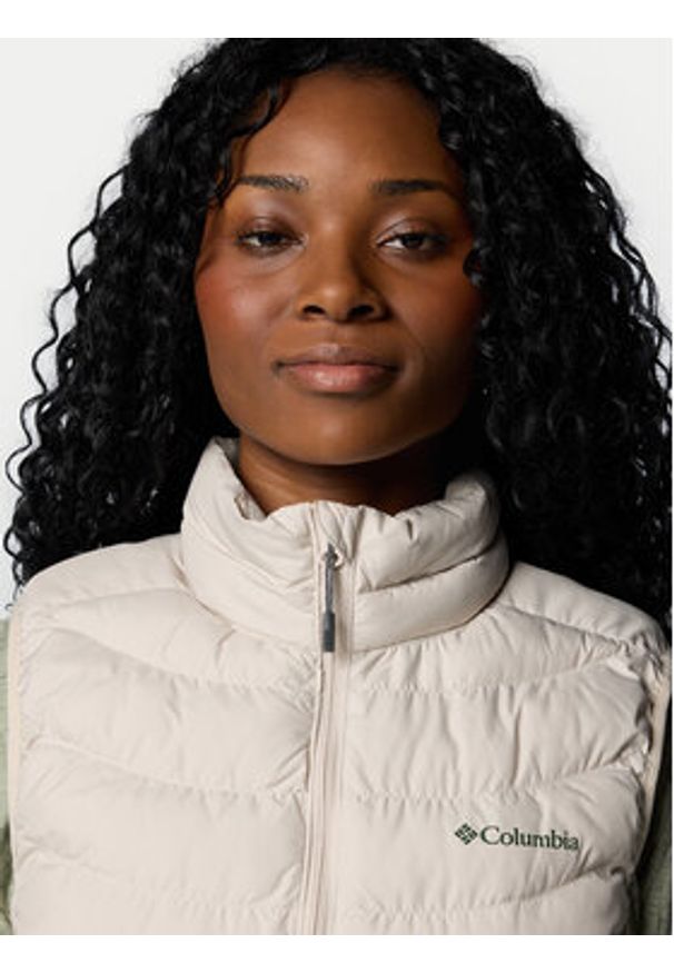 columbia - Columbia Bezrękawnik Powder Lite™ II 2089561 Beżowy Active Fit. Kolor: beżowy. Materiał: syntetyk. Długość rękawa: bez rękawów