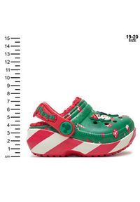 Crocs Klapki Classic Mickey Xmass Lined Clog T 210815 Zielony. Kolor: zielony #7