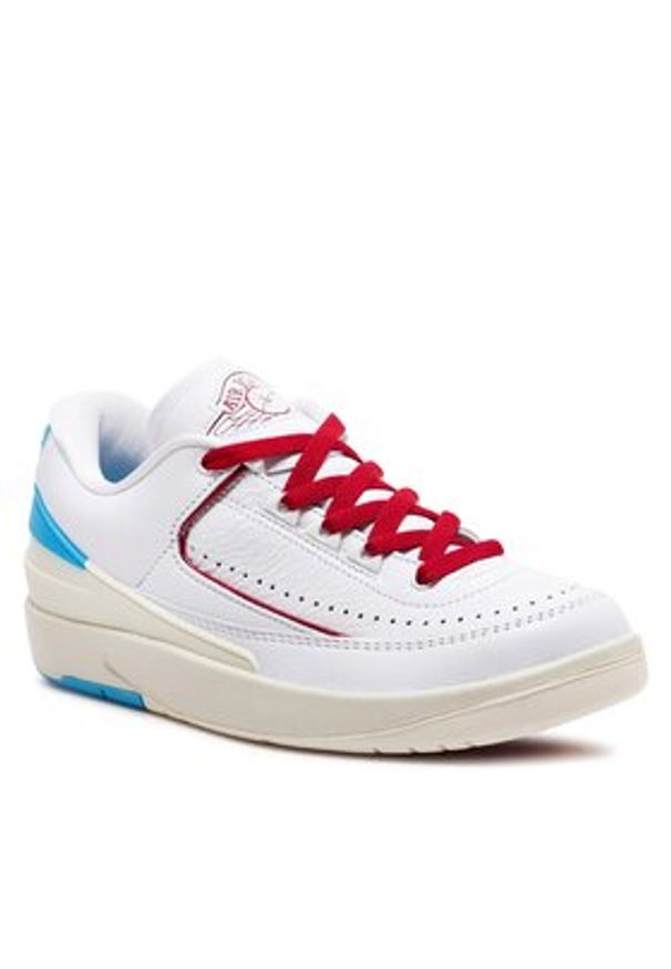 Nike Sneakersy Air Jordan 2 Retro Low DX4401 164 Biały. Kolor: biały. Materiał: skóra. Model: Nike Air Jordan