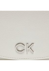 Calvin Klein Torebka Ck Daily Camera Bag Pebble K60K611914 Biały. Kolor: biały. Materiał: skórzane