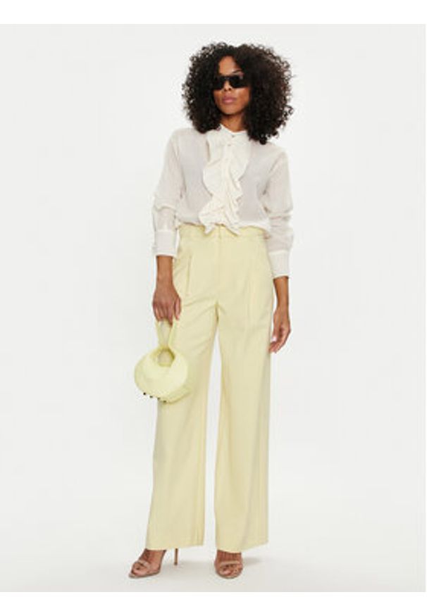 Dixie Koszula C239J017A Écru Regular Fit. Materiał: bawełna