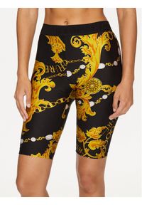 Versace Jeans Couture Szorty materiałowe 75HAC106 Czarny Slim Fit. Kolor: czarny. Materiał: syntetyk