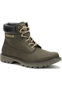 CATerpillar - Buty Trapery Męskie Caterpillar Cat Colorado 2.0. Kolor: zielony. Sport: turystyka piesza