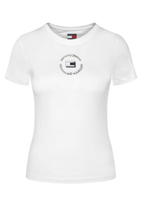 Tommy Jeans Komplet t-shirtów DW0DW23004 Kolorowy Slim Fit. Materiał: bawełna. Wzór: kolorowy
