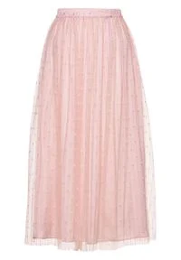Długa spódnica bonprix pastelowy jasnoróżowy. Kolor: różowy. Długość: długie #1