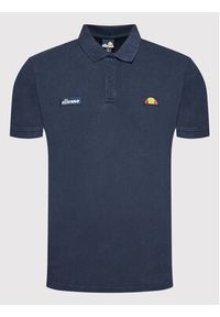 Ellesse Polo Montura Caustic SHM14371 Granatowy Regular Fit. Typ kołnierza: polo. Kolor: niebieski. Materiał: bawełna #4