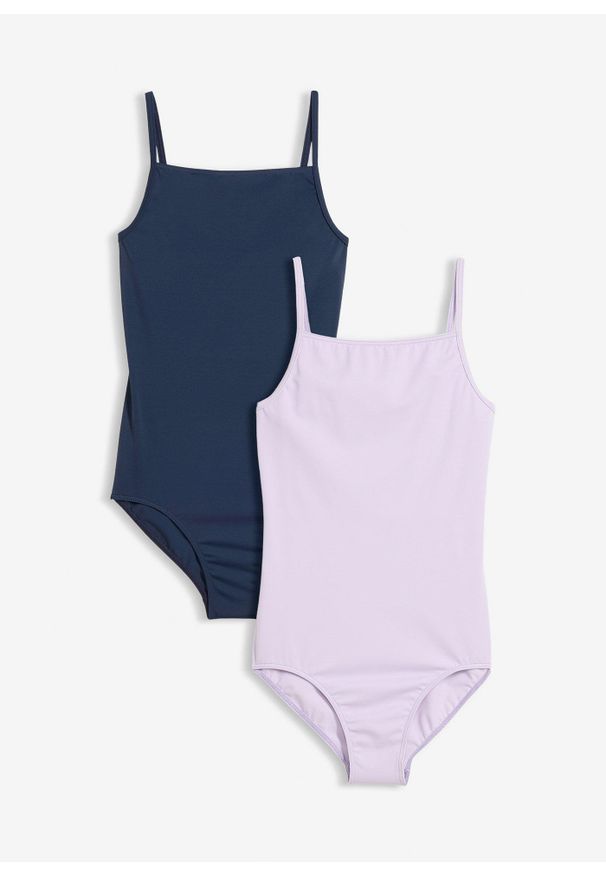 bonprix - Kostium kąpielowy (2 szt.). Kolor: niebieski