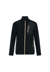 Polar zapinany na zamek błyskawiczny Protest Pallas. Kolor: czarny. Materiał: polar. Sezon: jesień #1