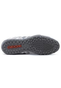 Geox Półbuty U Snake K U4207K 08514 C1405 Szary. Kolor: szary. Materiał: zamsz, skóra