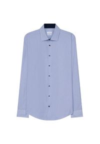 Seidensticker Koszula 01.653720 Niebieski Regular Fit. Kolor: niebieski. Materiał: bawełna #3