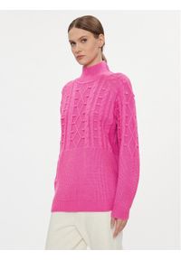 Silvian Heach Sweter GPA23251LU Różowy Regular Fit. Kolor: różowy. Materiał: syntetyk #1