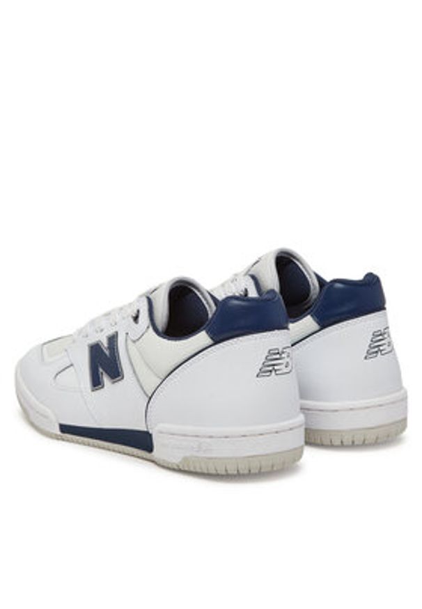 New Balance Sneakersy NM600TTN Biały. Kolor: biały. Materiał: zamsz, skóra