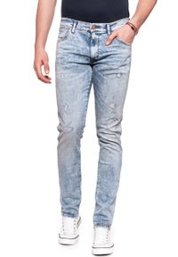 Wrangler - SPODNIE MĘSKIE WRANGLER LARSTON SLASHED GOODS W18SMK10F #8